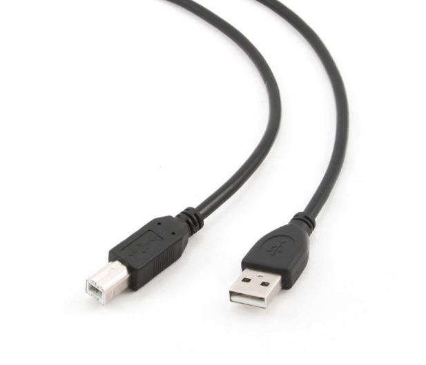 GEMBIRD Kabel USB 2.0 AM-BM 1m/czarny CCP-USB2-AMBM-1M - 596934 - zdjęcie 2